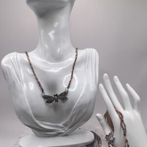 Dragonfly Dream Necklace & Matching Bracelet Set