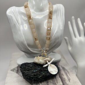 Handcrafted jewelry piece from Maslow's Makings